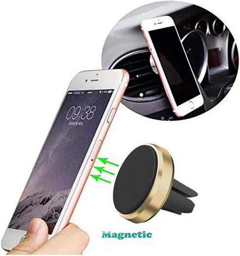 Phone Ring Holder for Hand Finger Kickstand 360° Rotation Metal Ring Grip with Magnetic Phone Car Mount Holder Car Air Vent Magnetic Mount Car Pho...