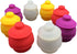 Gentcy 35ml 3p Silicone Containers Jars Honey Pots Multi Use...