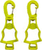 Seibertron Patented Glove Clips, Work Gloves Grabber Holder Clip to Pants, 2 Pieces Fluorescent Yellow...