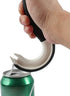 Easy Open Ring Pull Can Opener, Ergonomic Can Ring-Pull Helper J Shape Ring Pull Can Opener Ring Hook Pulling Jar Opener Manual Ring-Pull Cans Lid...
