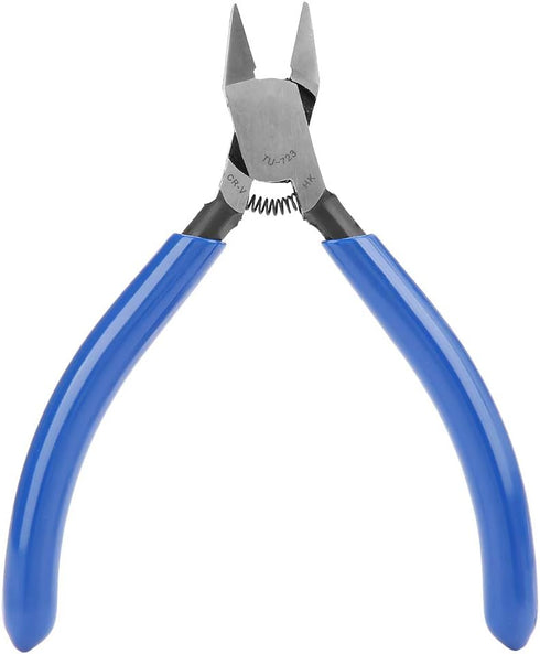 Jeanoko 4inch Electrical Wire Pliers Chrome Vanadium Steel Side Cutting Nippers Wire Cable Cutters Flush Pliers Diagonal Plier for Cutting Wire El...
