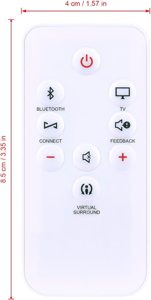 Replace Soundbar Remote Control Compatible for JBL Sound Bar Boost TV Speaker...