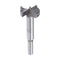 uxcell Forstner Drill Bits 30mm, Tungsten Carbide Wood Hole Saw Auger Opener Woodworking Hinge Hole Drilling Boring Bit Cutter Gray with 8mm Round...