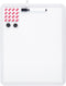 Dry Erase Board, 14 x 11 inches Magnetic Whiteboard, Includes a Black Dry Erase Marker, 2 Magnets...