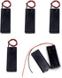 (Pack of 5 2 AAA Battery Holder with Switch, 2 x 1.5V AAA Battery Holder Case with Wire Leads and ON/Off Switch and Cover...