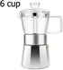 GEESTA Glass-Top Stovetop Espresso Moka Pot lid replacement - 6 cup...