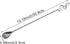 4Pcs 12inch Musical Note Bar Spoon 18/10(304) Stainless Steel Cocktail Shaker Spoon Long Spiral Handle Stirring Spoon for Bartender Mixing Ice Tea...