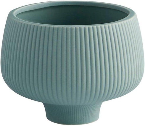 47th & Main Flower Indoor Plants | Modern Ceramic Planter Pot, 5" Dia x 3.5" H, Sage Green...