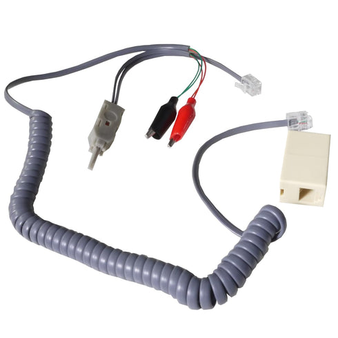 Telephone Phone Line Network Cable Tester Butt Test Tester Lineman Tool Cable Set with Connectors...