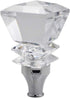 Crystal Diamond Shape Car Gear Stick Shift Shifter Knob Universal fit for Most Manual Transmission or Automatic Transmission Without Lock Button, ...
