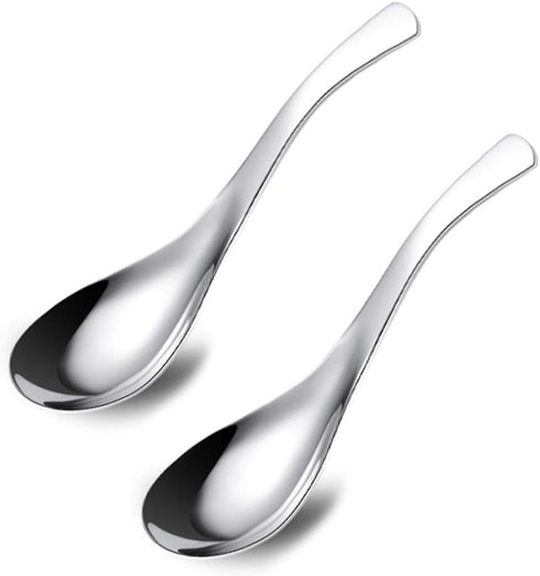 Stainless Steel Spoon, Soup Spoon, Coffee Spoon, Desert Spoon, etc. Light Weight and Small Size Especially Suitable for Toddlers, Children, Espres...