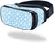 MightySkins Skin Compatible with Samsung Gear VR (Original) wrap Cover Sticker Skins Baby Blue Designer...