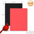 PMLAND Gift Wrapping Tissue Paper - Black and Red - 20 Inches x 26 Inches 60 Sheets...