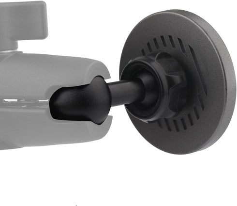 Magnetic Car Mount Cell Phone Holder with 1 inch Ball for MagSafe iPhone Smartphones, Compatible with RAM Mounts B Size Double Socket Arm......