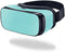 MightySkins Skin Compatible with Samsung Gear VR (Original) Cover wrap Sticker Skins Turquoise Chevron...
