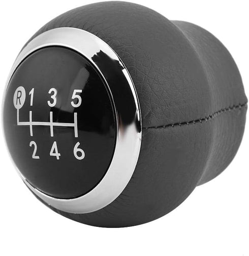 Keenso 6 Speed Gear Shift Knob Head Ball Black Manual Gear Stick Shift Level Knob Head Replacement for Toyota Corolla Verso Auris Yaris RAV4 2007-...