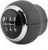 Keenso 6 Speed Gear Shift Knob Head Ball Black Manual Gear Stick Shift Level Knob Head Replacement for Toyota Corolla Verso Auris Yaris RAV4 2007-...
