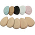 10 Pack Finger Powder Puff with Finger Holder Strap, Mini Fingertip Makeup Sponge Pad for Liquid Foundation, Cream, Concealer, Eye Shadow, Wet Dry...