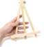 Honbay 2PCS Adjustable Mini Wood Easels Small Wooden Painting Easel Stand Triangle Tabletop Canvas Holder for Cards Phone Artist Photos or Paintin...