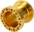 Steering Wheel Hub Adapter?2 Colors 3inch 50mm Universal Car Steering Wheel Hub Aluminum Spacer Steering Wheel Hub Adapter Kit(Gold)...