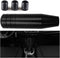 Heavy Weighted Shift Knob, 5 Inch Long Car Gear Stick Shifter Head, Aluminum Shifting Lever Handle with 3 Adapters, Compatible with Most Manual Bu...