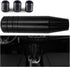 Heavy Weighted Shift Knob, 5 Inch Long Car Gear Stick Shifter Head, Aluminum Shifting Lever Handle with 3 Adapters, Compatible with Most Manual Bu...