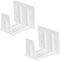 Cutelec Center Support Bracket 2 Pack White Color for 2" Low Profile Window Blinds Headrail Holder...