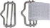 Electric Fence Poly Tape Splicer, Polytape Buckle, Polytape Splicer, Fencing Polytape Connectors (10 Pack), Silver...