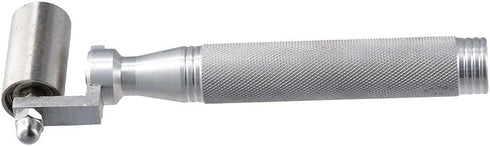 1.5" Stainless Steel Home Wallpaper Roofing Tools Seam Roller Wall Paper Construction Tool Seam Flat Roller Paint Tool...