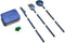 Outlery | Portable & Reusable Stainless Steel Travel Cutlery Set (Whale Blue) - Includes Travel Case for Easy Transport...