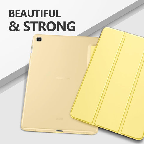 MoKo Case Fit Samsung Galaxy Tab S5e 2019, Ultra Thin Slim Shell Trifold Stand Cover with Frosted Back with Auto Wake & Sleep for Galaxy Tab S5e S...