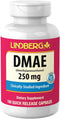 Lindberg DMAE | 250 mg | 100 Capsules | Non-GMO, Gluten Free Supplement...