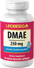 Lindberg DMAE | 250 mg | 100 Capsules | Non-GMO, Gluten Free Supplement...