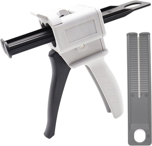 AB glue gun 50ml two-component glue gun 2:1/1:1 glue gun AB epoxy sealant gun coating machine manual glue gun dispensing gun kit...