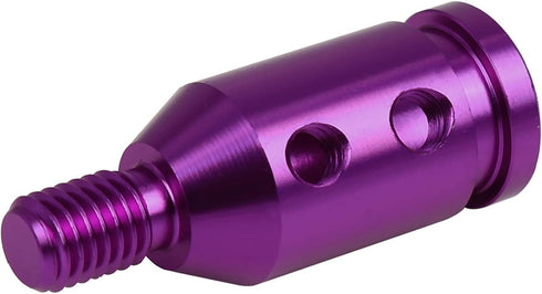 X AUTOHAUX M10 X 1.5 Car Universal Purple Gear Shift Knob Adapter for Non Threaded Shifter...