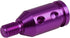 X AUTOHAUX M10 X 1.5 Car Universal Purple Gear Shift Knob Adapter for Non Threaded Shifter...