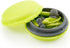 GEARONIC TM Cute 3.5mm in Ear Earphones Earbuds Headset with Macaroon Ear Buds Organizer Box Case compatible with smart phones PC MP3 (Green)...