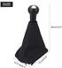 Qiilu Gear Shift Knob, 5 Speed Car Gear Shift Knob Gear Stick Gaiter Boot Kit for Peugeot 307 308 607 608 Citroen C3 C5...