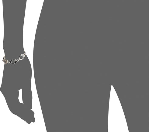 GUESS "Basic" Silver G Link Bracelet, 7.5"...