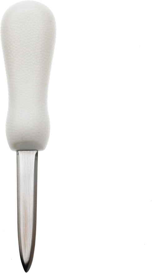 Mercer Culinary Boston Style Oyster Knife with Poly Handle, 3 Inch, White...