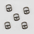 12Pcs Alloy Metal Single Prong Pin Buckles Center Bar Buckles Shoes Strap Watch Belt Buckles Bag Purse Making Hardware Craft Accessories (3 Colors...