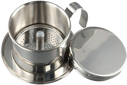 Stainless Steel Vietnamese Drip Coffee Filter Maker Pot Infuser for Office Home Traveling Coffee Maker Dripper Mechanism...