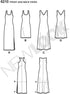 Simplicity Creative Patterns New Look 6210 Misses' Knit Dress in Two Lengths, A (10-12-14-16-18-20-22)...