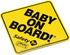 Safety 1st Baby On Board Sign Magnet...