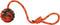 K9 Training Ball with Rope Exercise and Reward Toy for Dogs Indestructible Dog Toy Ball with Handle for Training Pull Throw Toy tug Toy Dogs Fetch...