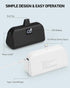 Mini Portable Charger for iPhone with Built in Cable, 4,800mAh Small Power Bank Fast Charging, Compatible with 14/14 Pro Max/13/13 Pro Max/12/12 P...