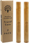 Gaia Guy Bamboo Toothbrush Travel Case 2 Pack - Portable Bamboo Toothbrush Holder Great For Plastic-Free Travel, Camping and Zero Waste Living...