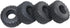 4 pcs 1.0 Tires Rubber Crawler Tires with Foam 55 * 23mm for 1/24 RC Crawler Car Axial SCX24 90081 AXI00001 AXI00002 Upgrade Tyres?Black...
