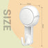 Marchpower Shower Suction Cup Hooks - 4 Pack Reusable Heavy Duty Vacuum Suction Hook for Inside, Waterproof Bathroom Wall Bathtub Loofah Hook, Str...