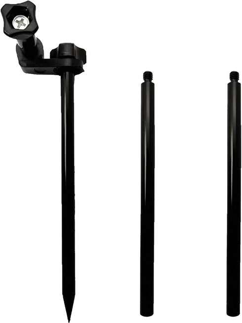Pmsanzay Cameras Ground Spike Stick Mount | Adjustable Length | Adjustable Tilt 14-20 Ball Head Gopro,Trail Cameras ,Perfect the beach,woods,ski s...